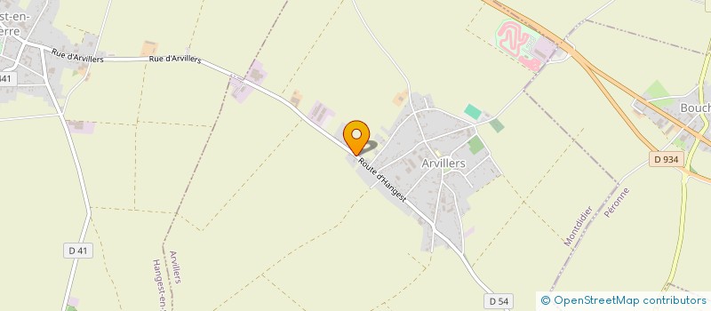 localisation de l'entreprise LOUTRA  ARVILLERS