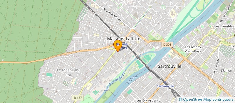 localisation de l'entreprise LOUTRE CORP à MAISONS-LAFFITTE