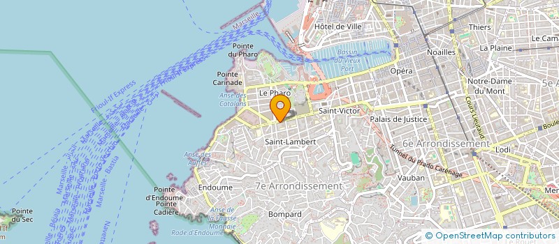 localisation de l'entreprise LOUVALEY à MARSEILLE