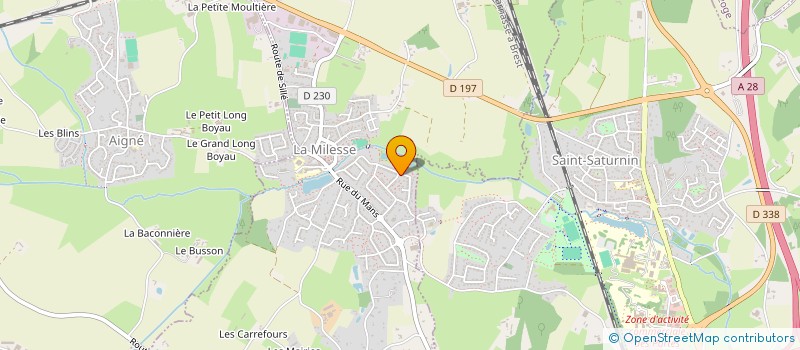 localisation de l'entreprise LOUVANCOURT  LA MILESSE