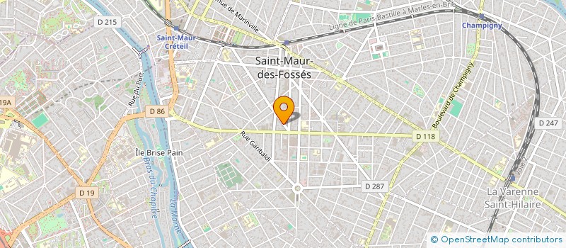 localisation de l'entreprise LOUVE PRODUCTION à SAINT-MAUR-DES-FOSSES
