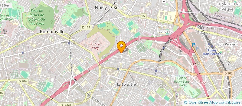 localisation de l'entreprise LOUVEAU - FAMILY à NOISY-LE-SEC