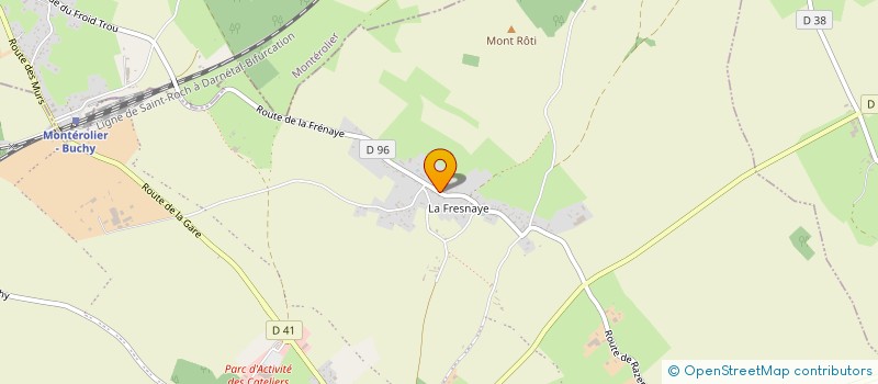 localisation de l'entreprise LOUVEL SPORT & COM  BUCHY