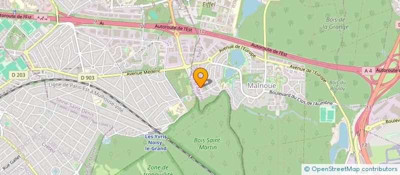 localisation de l'entreprise LOUVERDRAPE FRANCE à EMERAINVILLE