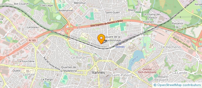 localisation de l'entreprise LOUVIC à VANNES