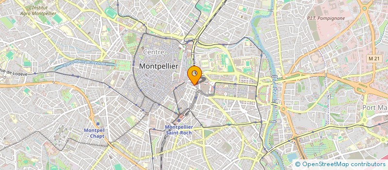 localisation de l'entreprise LOUVIER IGNACE ET PIERRE à MONTPELLIER