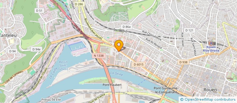 localisation de l'entreprise LOUVIERS IMMOBILIER à ROUEN