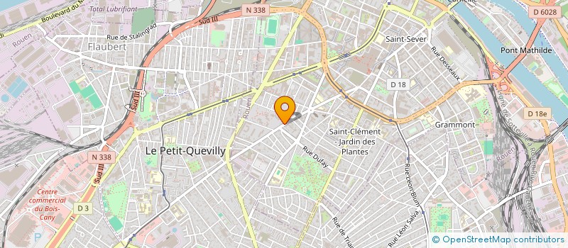 localisation de l'entreprise LOUVIERS TRANSPORT EXPRESS  ROUEN