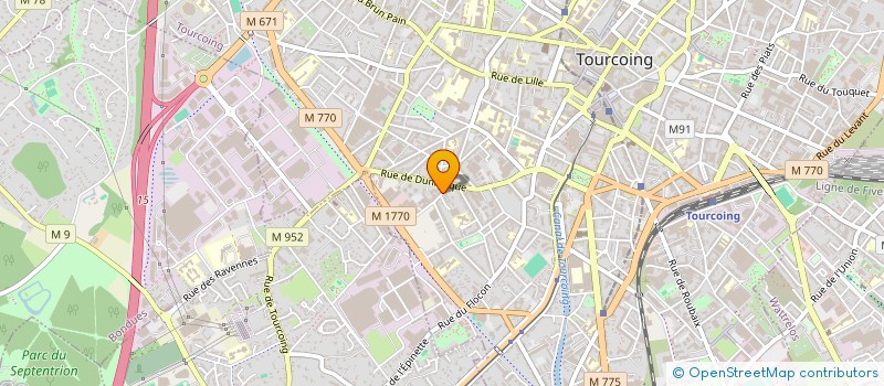 localisation de l'entreprise LOUVITA  TOURCOING