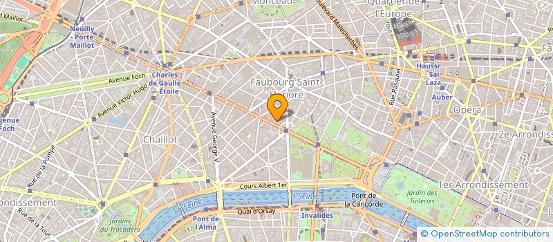 localisation de l'entreprise LOUVRE CHAMPS  PARIS