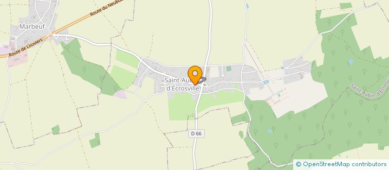 localisation de l'entreprise LOUVRIER à SAINT-AUBIN-D'ECROSVILLE