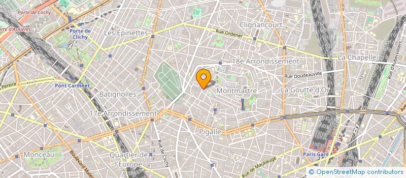 localisation de l'entreprise LOUVRIMMO à PARIS