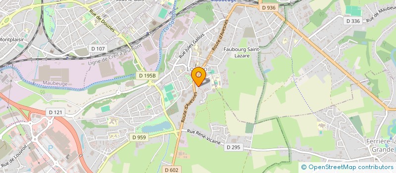 localisation de l'entreprise LOUVROIL à LOUVROIL