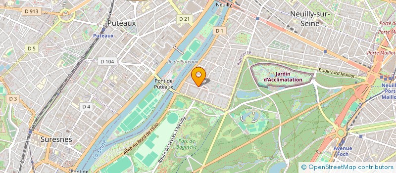 localisation de l'entreprise LOUWILL à NEUILLY-SUR-SEINE