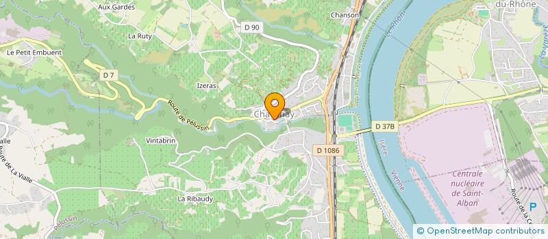 localisation de l'entreprise LOUXIS  CHAVANAY