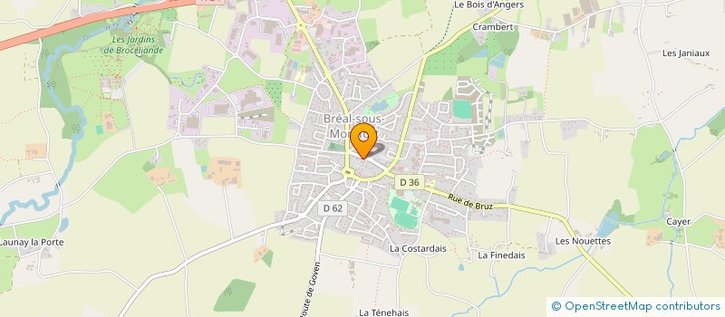 localisation de l'entreprise LOUXOR ODYSSEE  BREAL-SOUS-MONTFORT