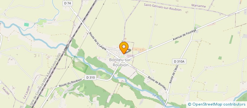 localisation de l'entreprise LOUYANN  BONLIEU-SUR-ROUBION