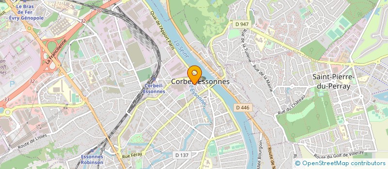 localisation de l'entreprise LOUZE ESSAID LOUZE MOHAMED à CORBEIL-ESSONNES