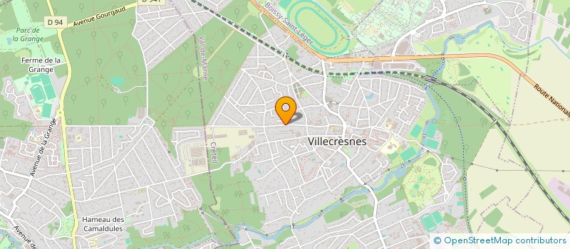 localisation de l'entreprise LOUZINI  VILLECRESNES