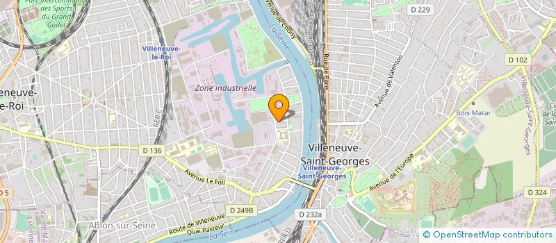localisation de l'entreprise LOUZOLO AMOUR O.P.H  VILLENEUVE-LE-ROI