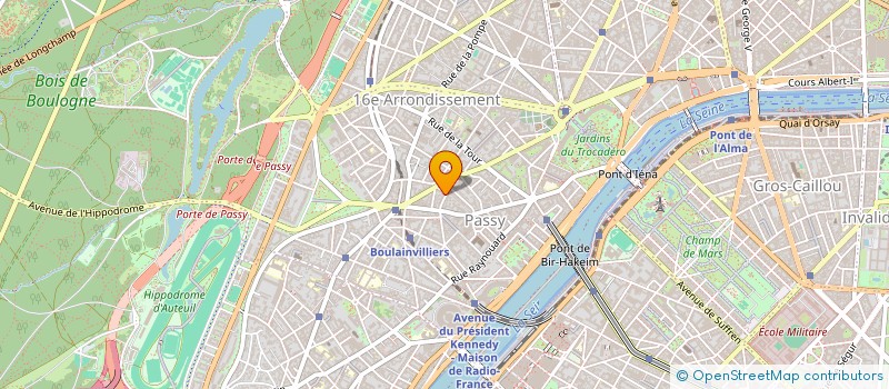 localisation de l'entreprise LOV  PARIS