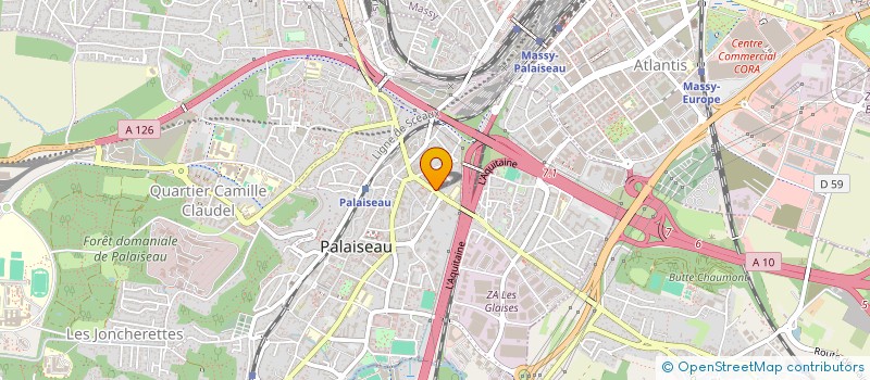 localisation de l'entreprise LOV'EAT à PALAISEAU
