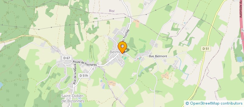 localisation de l'entreprise LOV'IN MOB 38  BELMONT