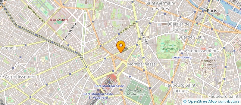 localisation de l'entreprise LOV INVEST à PARIS