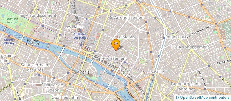 localisation de l'entreprise LOV MARAIS  PARIS