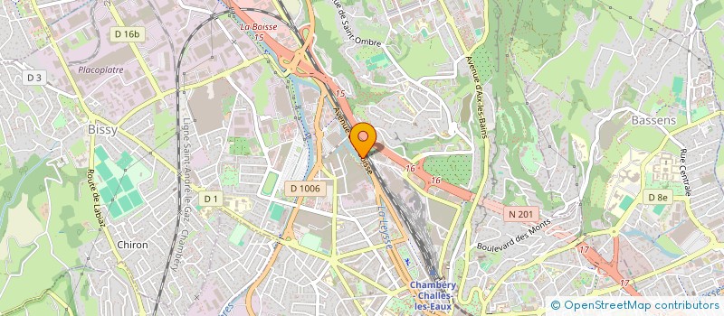 localisation de l'entreprise LOV'OCEAN  CHAMBERY