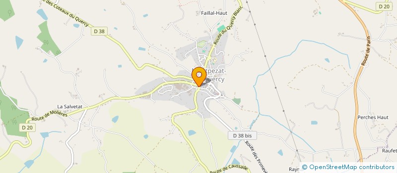 localisation de l'entreprise LOVA-LOVA  MONTPEZAT-DE-QUERCY