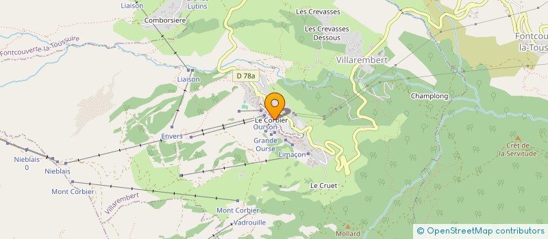 localisation de l'entreprise LOVAC.IMMOBILIERE SAVOYARDE à VILLAREMBERT