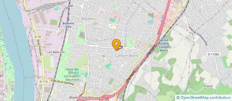 localisation de l'entreprise LOVAKIDS  CARBON-BLANC