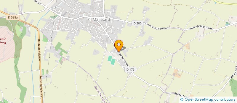 localisation de l'entreprise LOVAL  MALISSARD