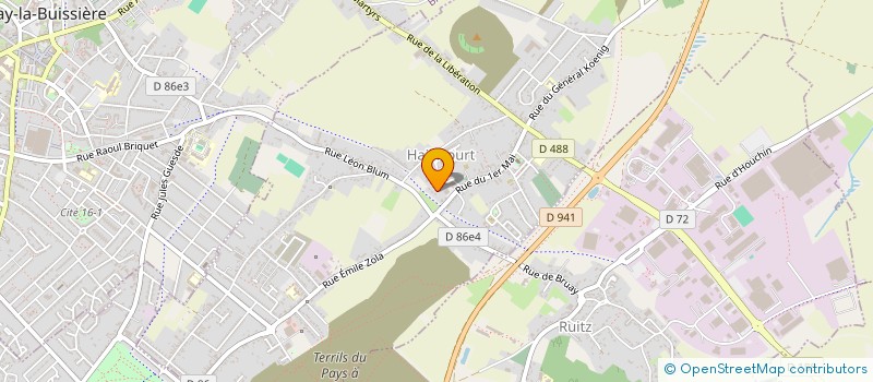 localisation de l'entreprise LOVALUDE  HAILLICOURT