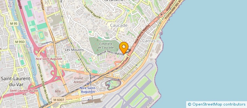 localisation de l'entreprise LOVAROBA à NICE