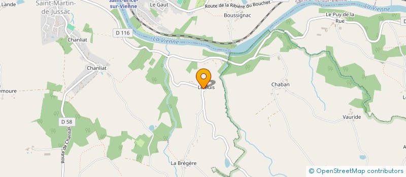 localisation de l'entreprise LOVATOVE  SAINT-MARTIN-DE-JUSSAC