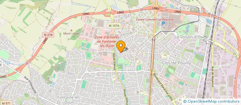localisation de l'entreprise LOVDUP à DIJON