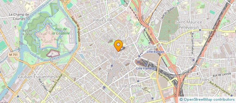 localisation de l'entreprise LOVE à LILLE