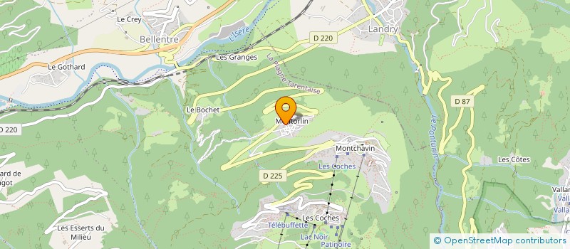 localisation de l'entreprise LOVE  AIME-LA-PLAGNE