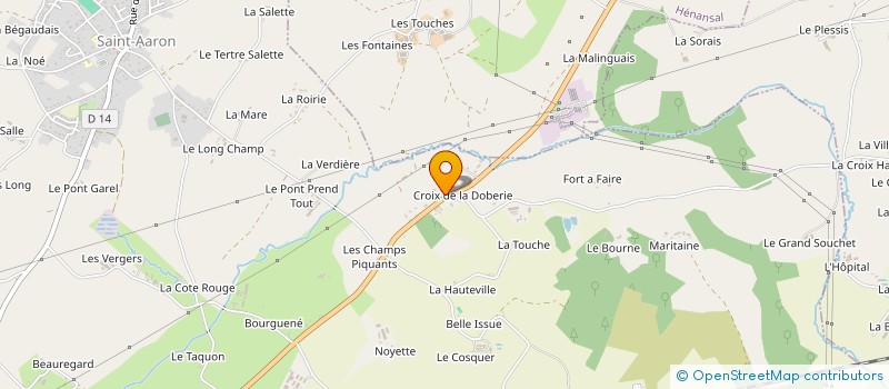 localisation de l'entreprise LOVE DOGS  LAMBALLE-ARMOR