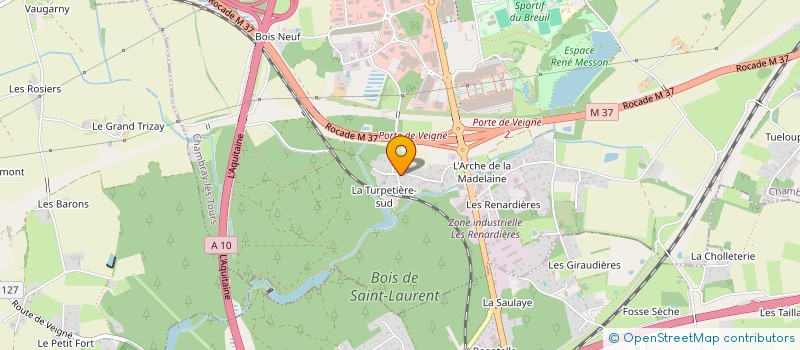 localisation de l'entreprise LOVE FAMILY  CHAMBRAY LES TOURS