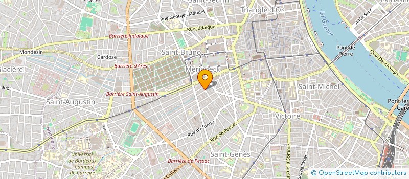 localisation de l'entreprise LOVE IS WALL  BORDEAUX