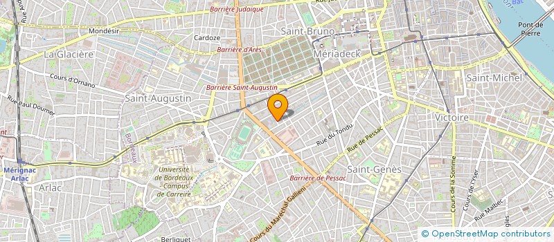 localisation de l'entreprise LOVE LOFT EURL à BORDEAUX
