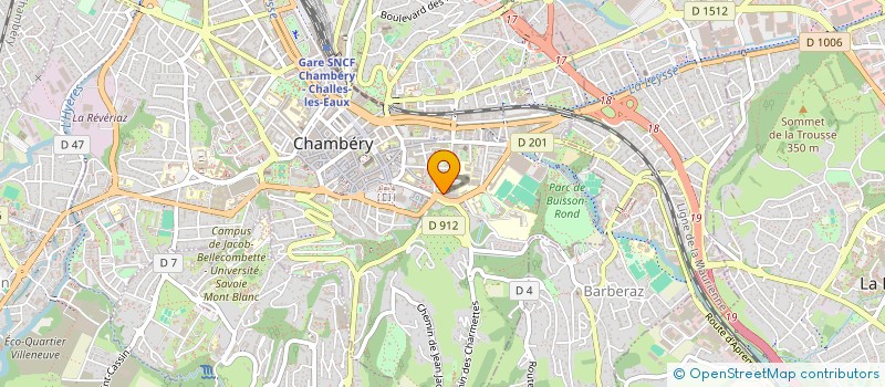 localisation de l'entreprise LOVE ME I'M FARMER  CHAMBERY