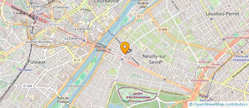 localisation de l'entreprise LOVE MONEY-NEUILLY SUR SEINE à NEUILLY-SUR-SEINE