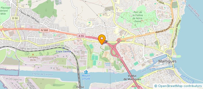 localisation de l'entreprise LOVE NIGHT MARSEILLE à MARTIGUES