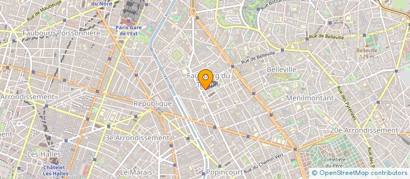 localisation de l'entreprise LOVE PARIS TRANSPORT VOYAGEURS à PARIS