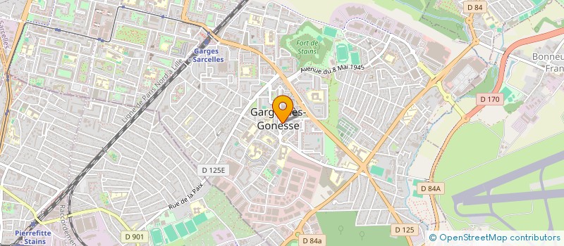 localisation de l'entreprise LOVE STORY 95 à GARGES-LES-GONESSE