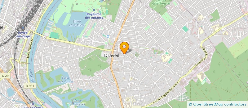 localisation de l'entreprise LOVE STORY'S à DRAVEIL